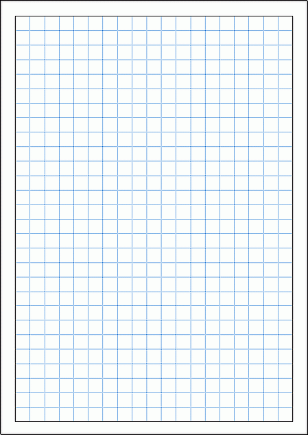 10mm方眼紙：Excel作成のテンプレート